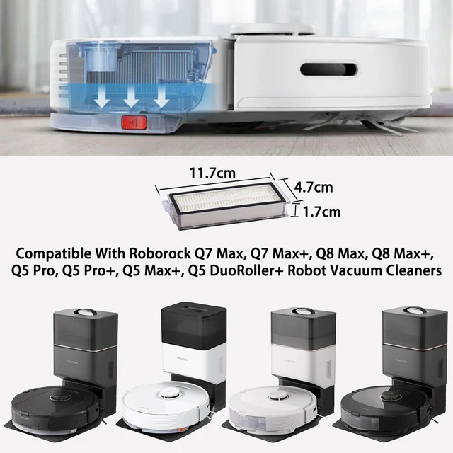 Accessories | Roborock ロボロック公式サイト 洗えるフィルター、Roborock、Q7、Q7+、Q7 Max、Q7 Max+、Q8 Max、Q8 Max+、Q5 Pro、Q5 P