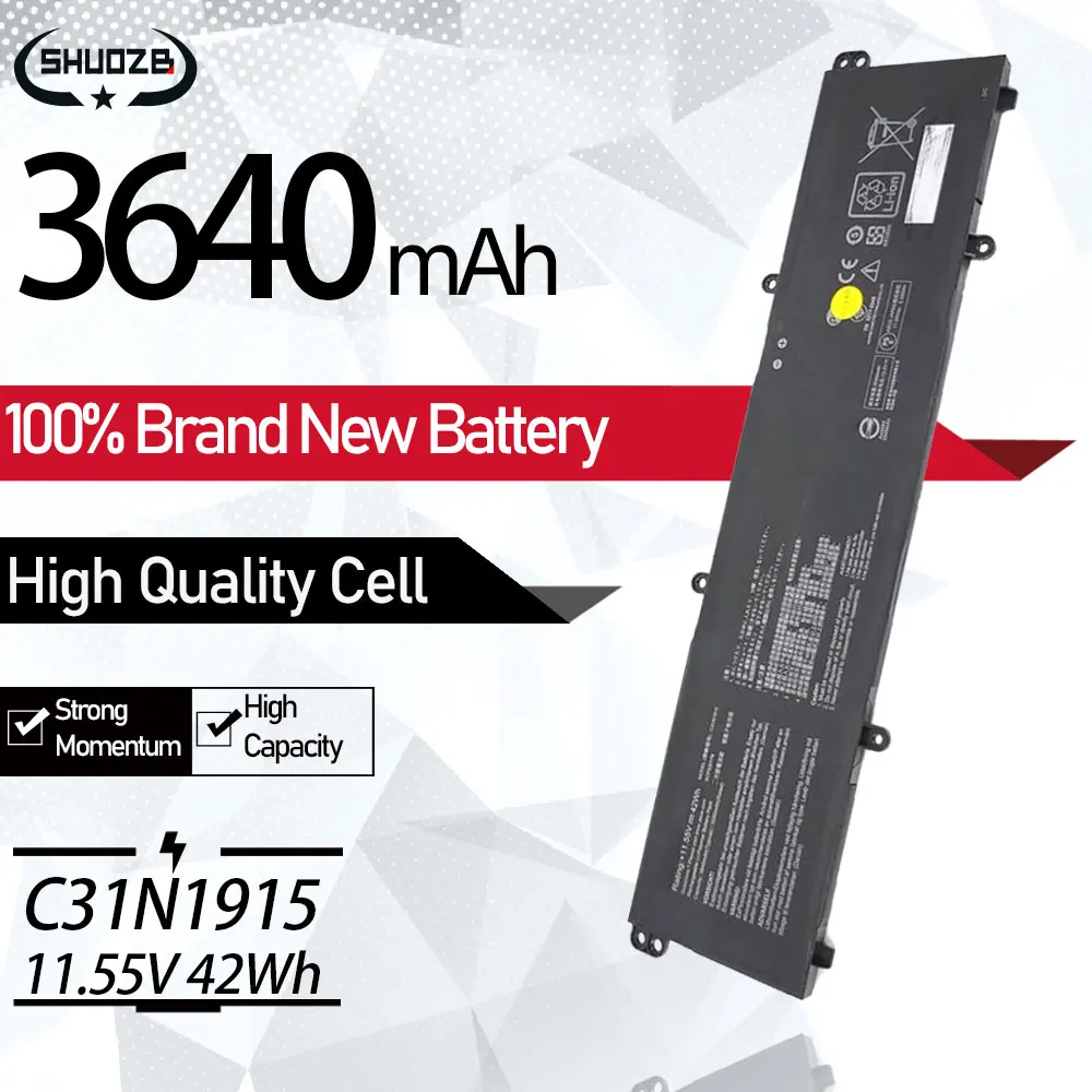 

Новинка c31nгеометрическая версия для ASUS BR1100CKA BR1100FKA 11,55 V 42Wh 3640mAh SHUOZB Бесплатные инструменты