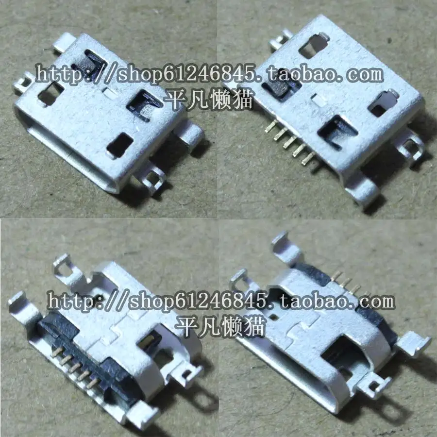 

Free Shipping For netbooks, tablets, mobile phone Micro USB pins data interface end 5 p 396