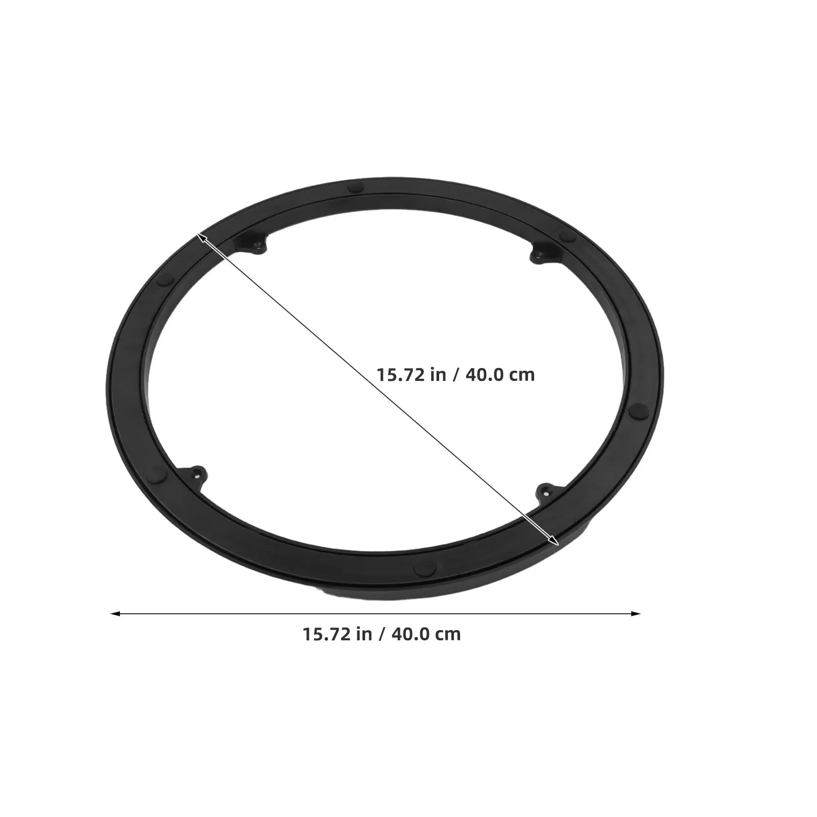 회전식 턴테이블 베이스 40cm 지름, 식탁 서빙 트레이, 주방 촬영, 케이크 데코레이션, 레이지 턴테이블