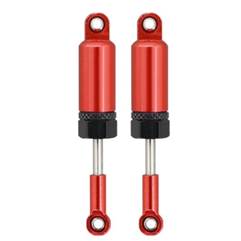 

2PCS Aluminum Alloy Shock Absorber Internal Spring for 1/16 RC Crawler WPL B16 B36 C24 C34 MN D90,Red