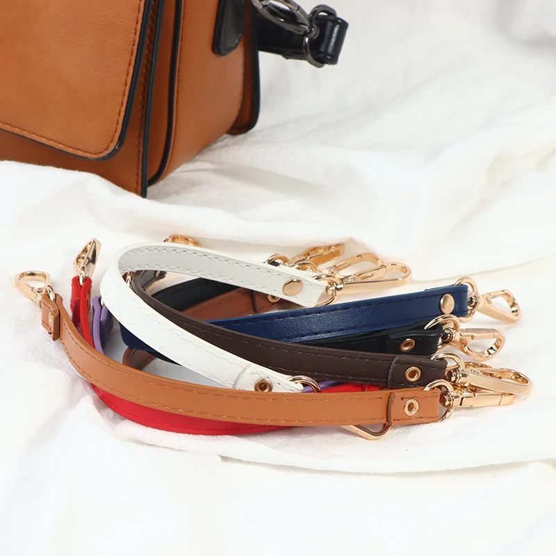 Manico per borsa da donna in pelle PU da 28 cm, tracolla corta sostituibile, cinturino per borsa, manico per borsa alla moda, accessori per borse - immagine 3