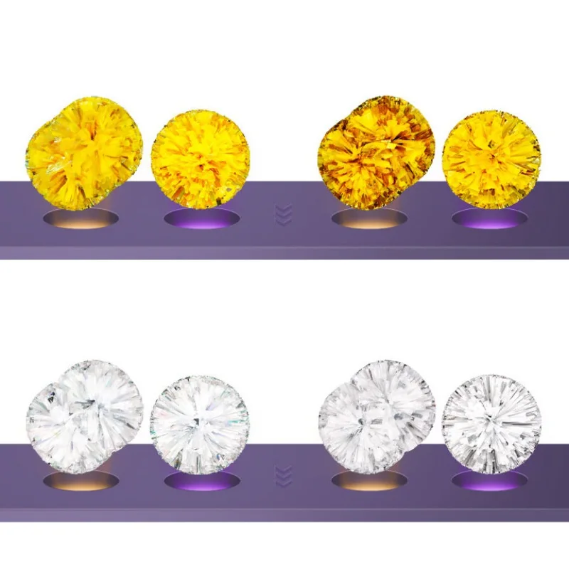 2pcs ġ�� ���� ��ä�ο� pompoms �հ��� ���� ġ�� ������ ���� �� �� ���� ������ ���� Ŭ�� ��Ƽ ���