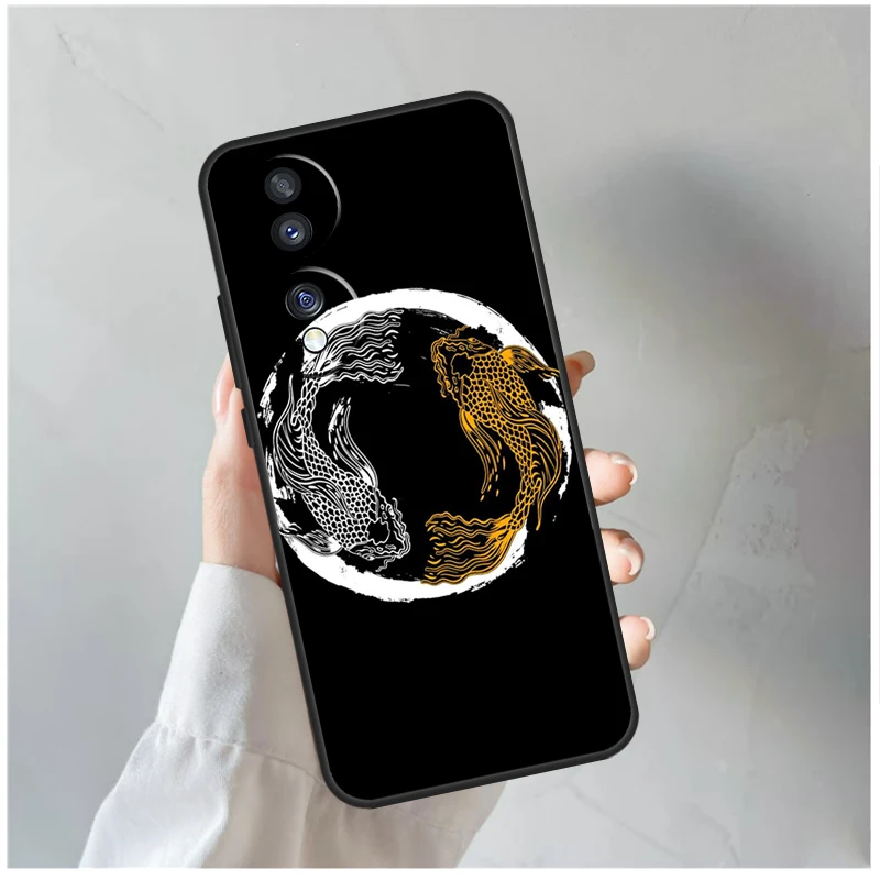 Koi Fish Yin Yang Smartphone Case Cover