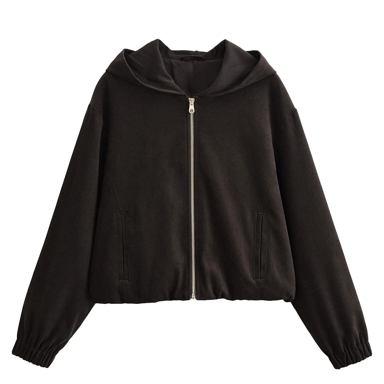 Women'S Sports Pants Set Or Fashion Autumn Winter Female Hooded Bomber Jacket Coat Or Lady Casual Chic Wide Leg Pants