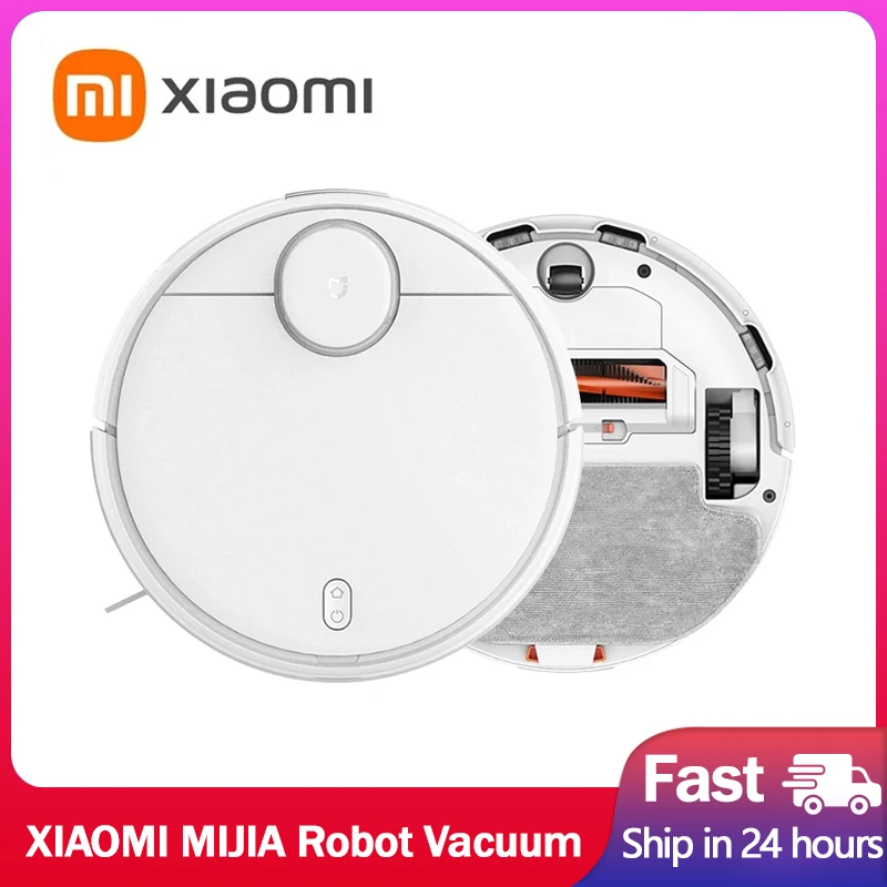 XIAOMI-Robot aspirador MIJIA 3C edición mejorada, 5000PA, succión ciclónica  para el hogar, Planificación inteligente, barrido, lavado de polvo, mopa -  AliExpress