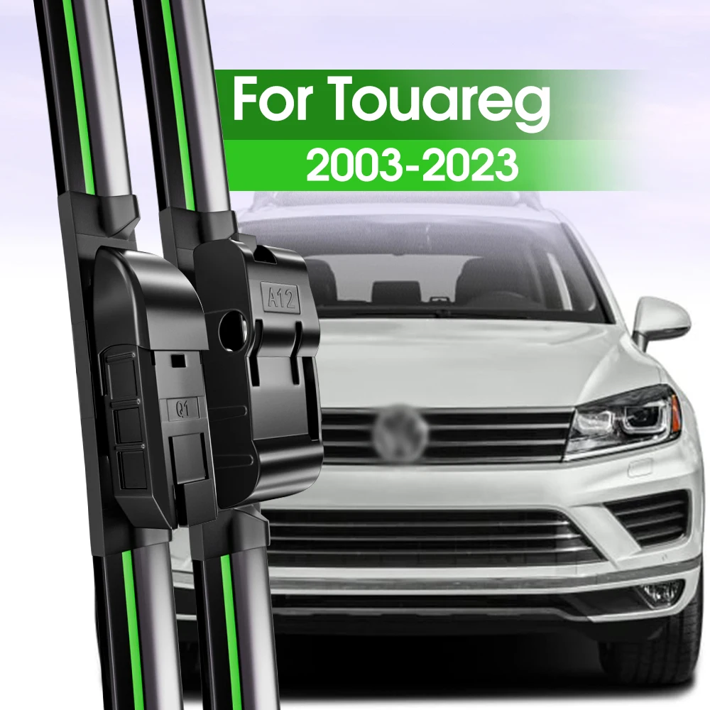 2-Piece Front Windshield Wiper Blade Set For VW Passat B6 (2005-2011) | 24" + 19" Frameless Blades