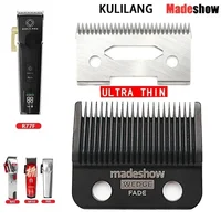Madeshow Kulilang M5(F) M10 R66 R77F Wedge Fade Blades Hair Clipper Ultra Thin Blade Trimmer Replacement Original Cutter Head 1