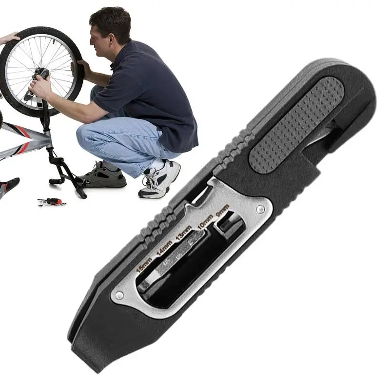 

Bike Repair Tools Magnetic Ratchet Wrench Tools Wear-Resistant Wrench Tool For Home Repairing Travel Portable Bike Tool For Tire