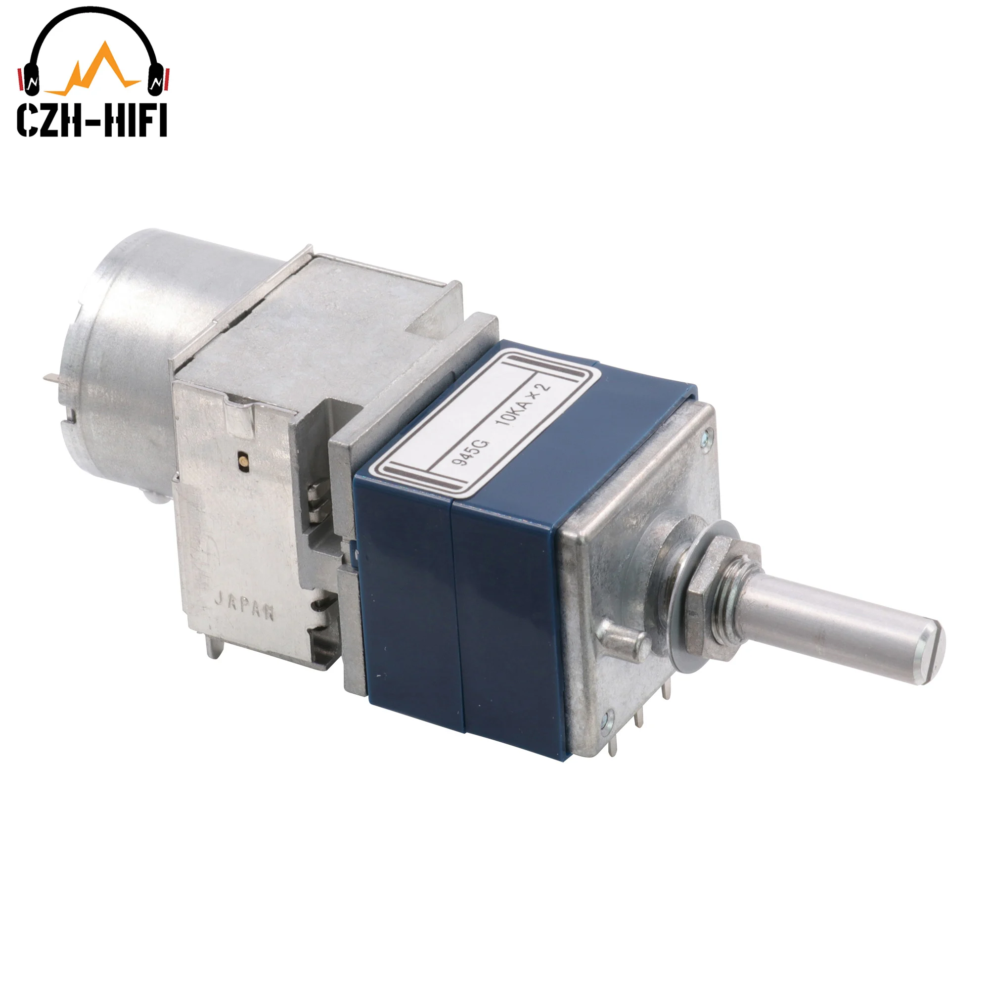 ALPS Stereo Dual Motorisierte Potentiometer Fernbedienung Lautstärkeregler 10KA 50KA 100KA Sound Control Für Vintage Röhrenverstärker DIY – Detail 1