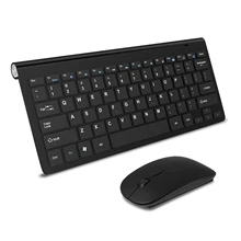 

Wireless Keyboard and Mouse 2.4G USB Mini Keyboard Mouse Combos Noiseless Ergonomic Keyboard with Mouse Set for PC Laptop TV