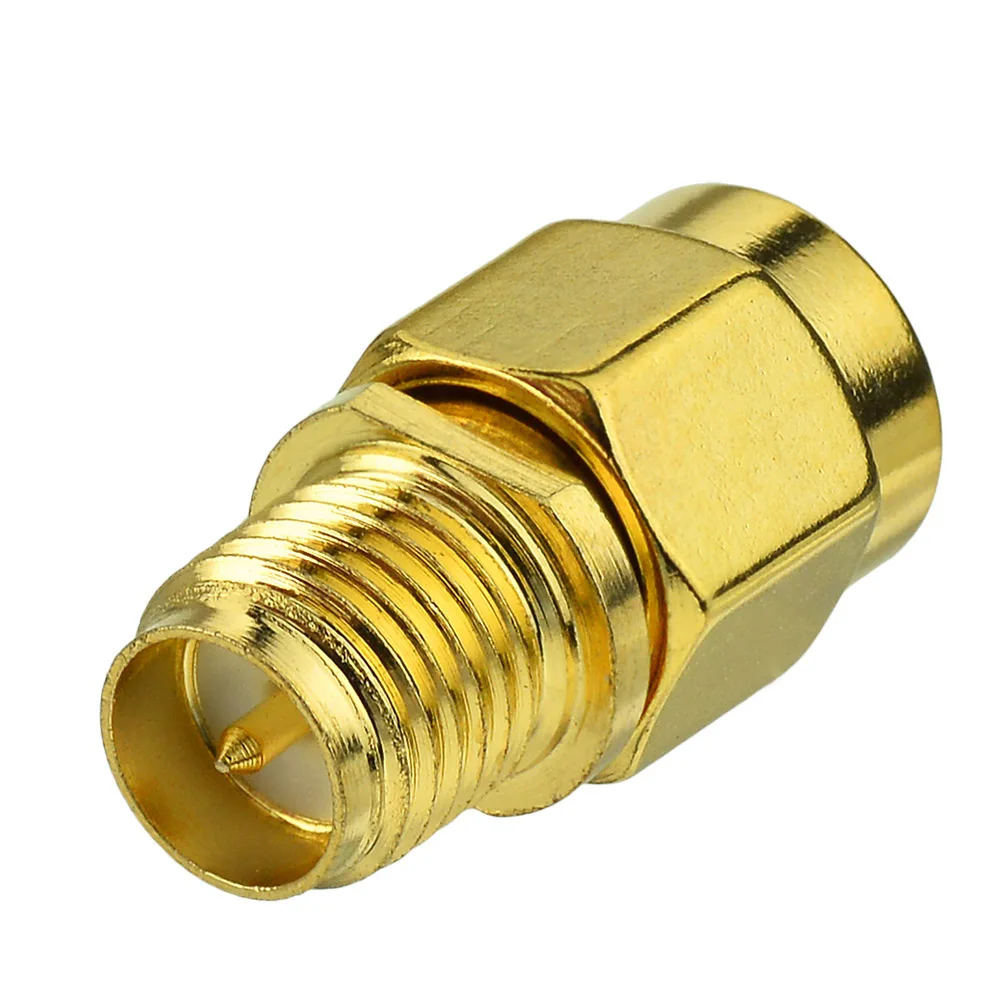 

Superbat 5pcs SMA Adapter RP-SMA Female to SMA Male Straight RF Coaxial Connector