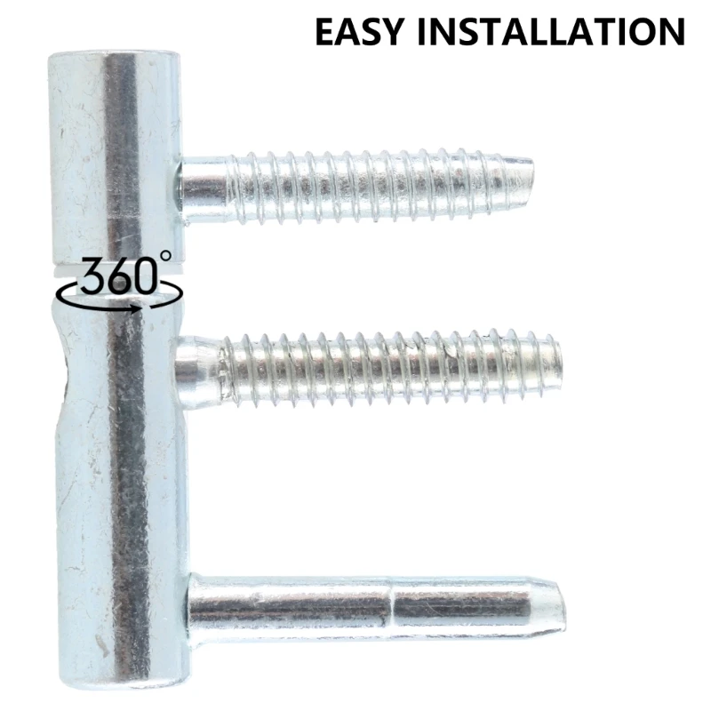 Pack of 2 Steel Door Hinges Heavy Duty Door Hinges set for Interior