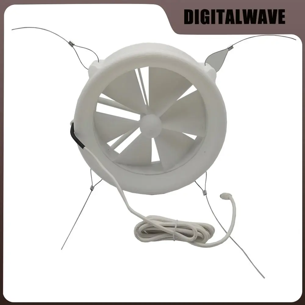 กลางแจ้งเครื่องกำเนิดไฟฟ้า USB Charger Wind Power ด้วยตนเองเครื่องใช้ในครัวเรือนครัวเรือน12V Double-Duty Turbine Generator 1