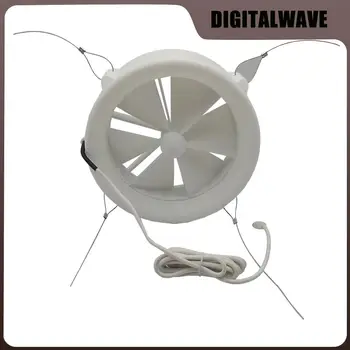 กลางแจ้งเครื่องกำเนิดไฟฟ้า USB Charger Wind Power ด้วยตนเองเครื่องใช้ในครัวเรือนครัวเรือน12V Double-Duty Turbine Generator 1