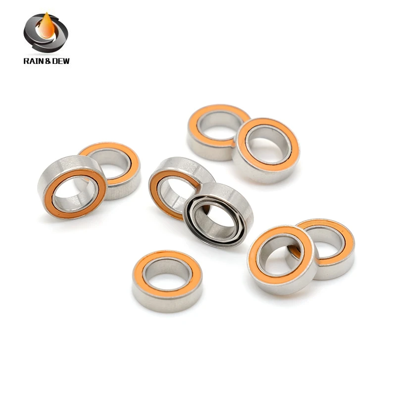 1PCS S688RS CB 8x16x5mm 스테인레스 스틸 하이브리드 세라믹 베어링 ABEC-7에는 SMR63S694RS CB SR188SR156RS CB 다중 모델이 포함되어 있습니다.