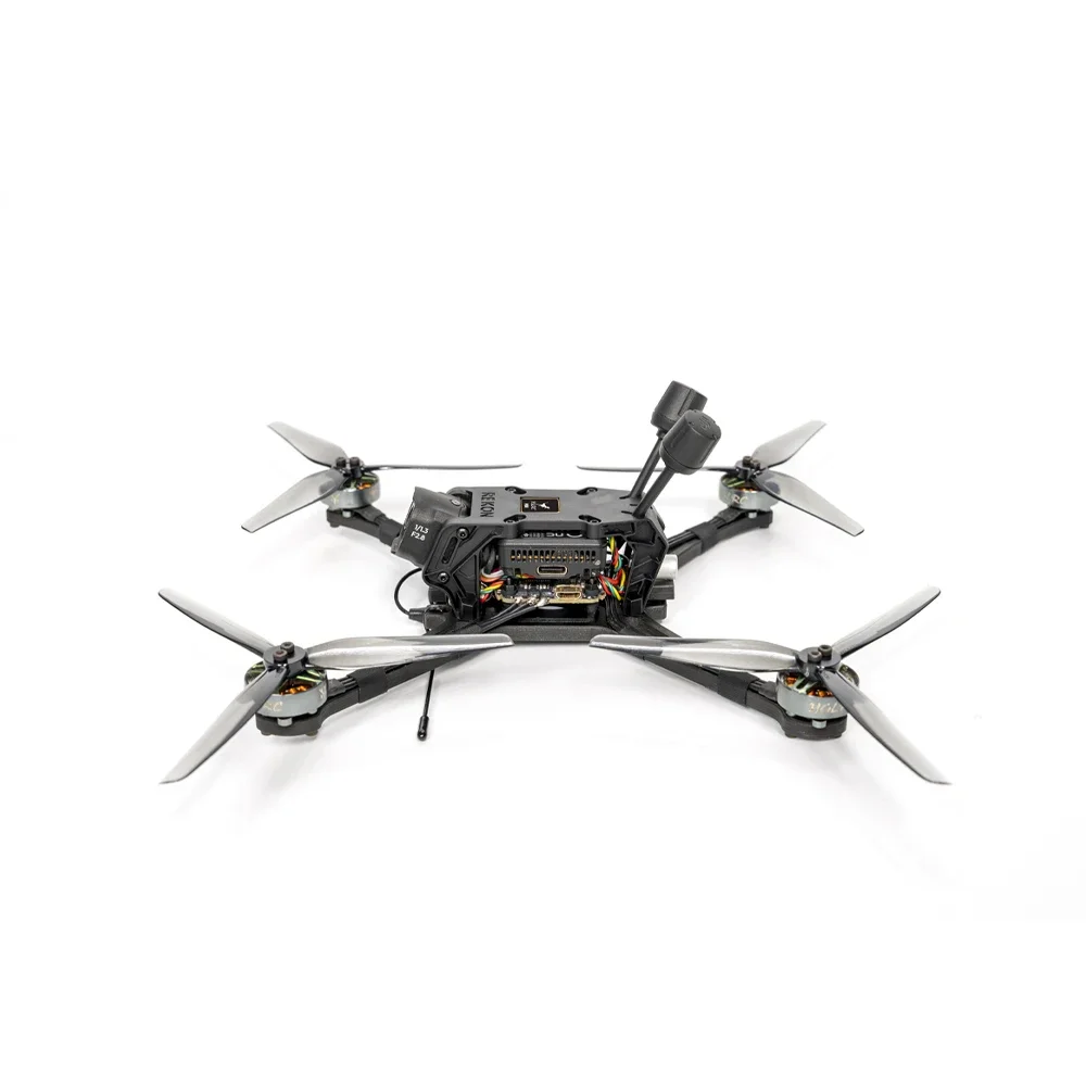 HGLRC Rekon5 LITE 5인치 FPV 장거리 쿼드콥터 파워 키트 (카메라 제외) VTX O4 Pro RC 장난감 (남아용) 야외 프리스타일 드론