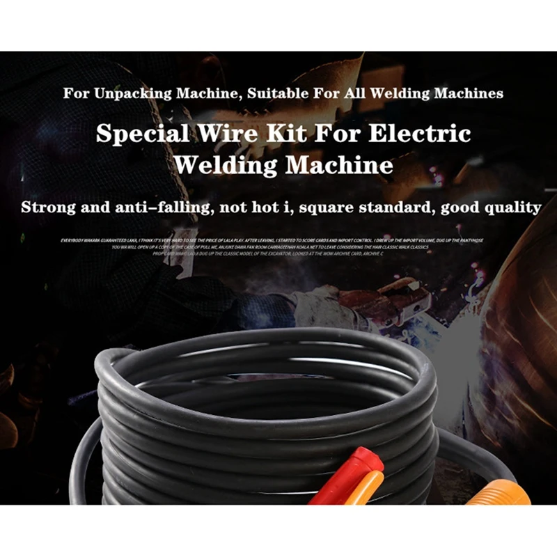 300A Groud Welding Earth Clamp Clip Set For Mig Tig ARC Welding Machine Electrode Holder Cable + Earth Clamp Cable