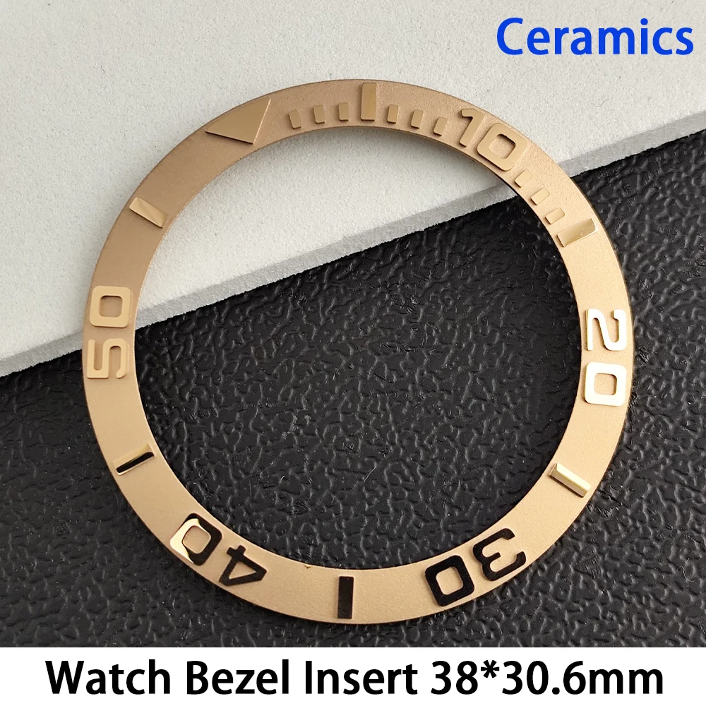 Premium 38mm Sloping Aluminum-Ceramic Bezel Insert