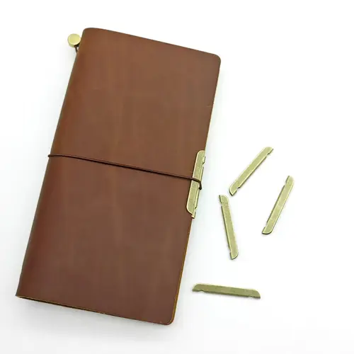 Notebook Metal-Edge Protection Bronze Decoration and TN Elastic Rubber Band for Protection Diary Accessories - Image 3