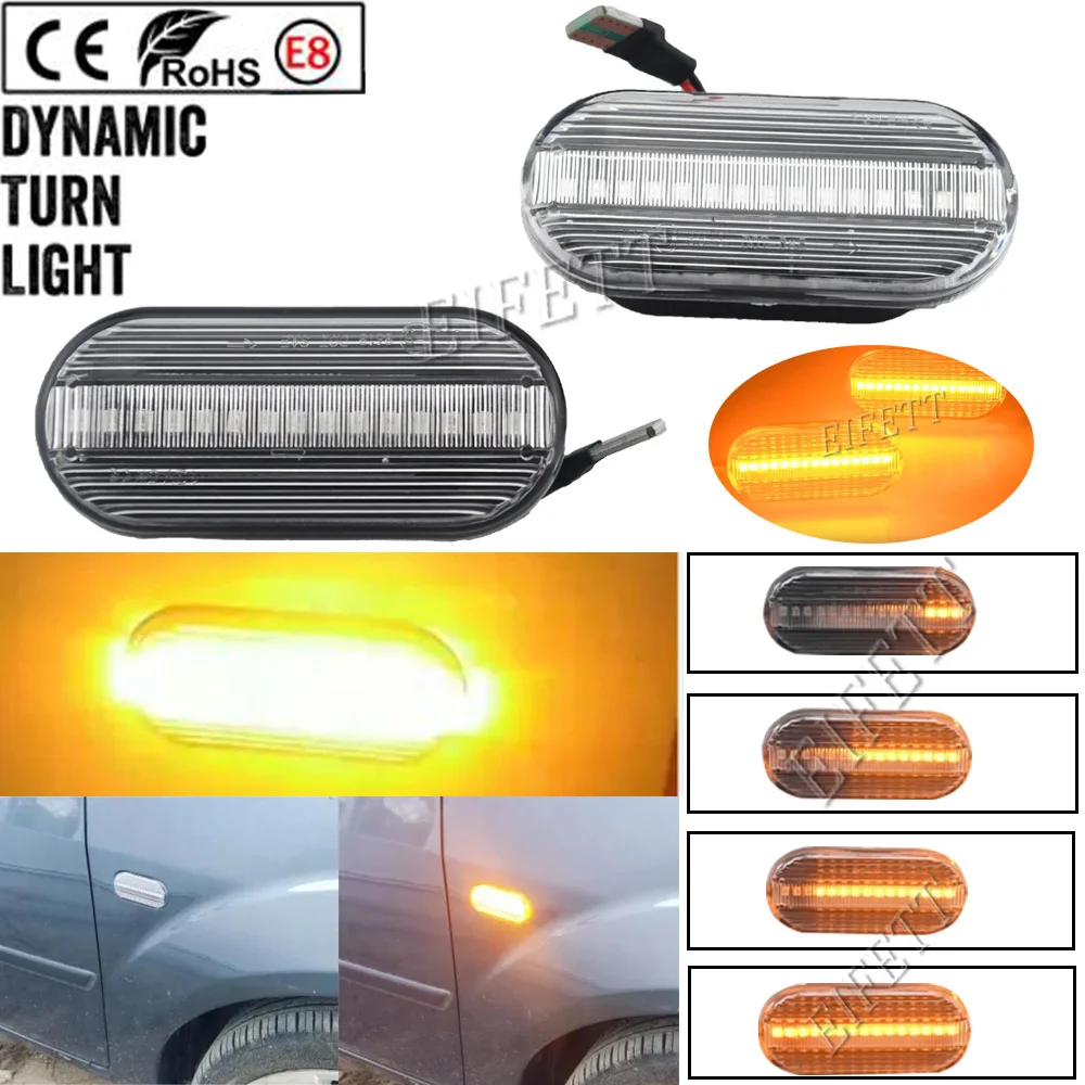 

1 пара, динамический фломастер для VW Transporter T5 Polo Golf 3 4 Passat B5 Sharan Lupo Bora Multivan
