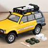 1/24 Toyota Land Cruiser LC80 Alloy Car Model Diecast Metal Off-road Vehicles Car Model Sound and Light Simulation Kids Toy Gift 3