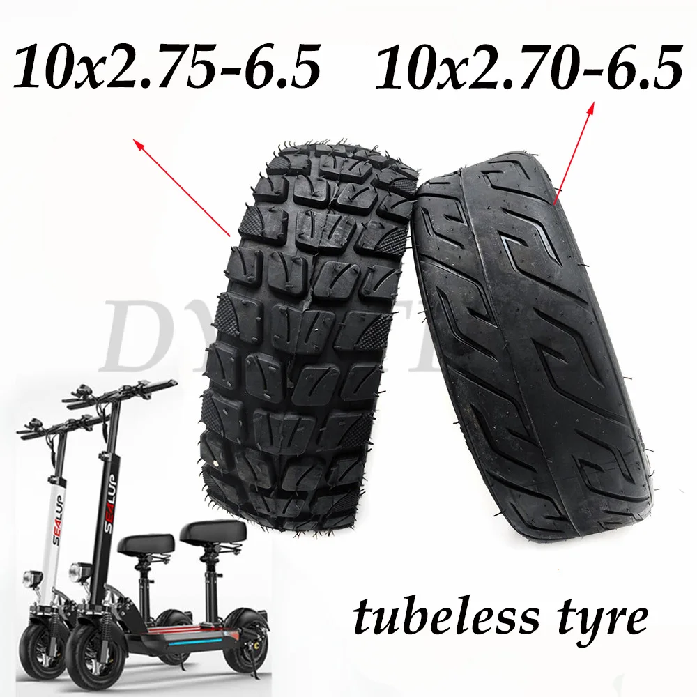 10 Inch 10x2.70-6.5 Self-Repair Off-road Tubeless Tyre For Dualtron3