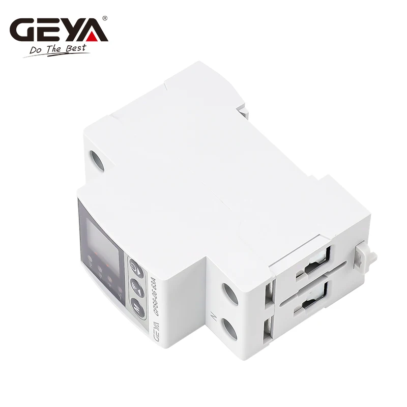 GEYA GPS8-06 Wifi KWH Measuring Switch Current/Voltage Protective Device with Metering Function 32A 40A 63A 80A 220V LCD Display