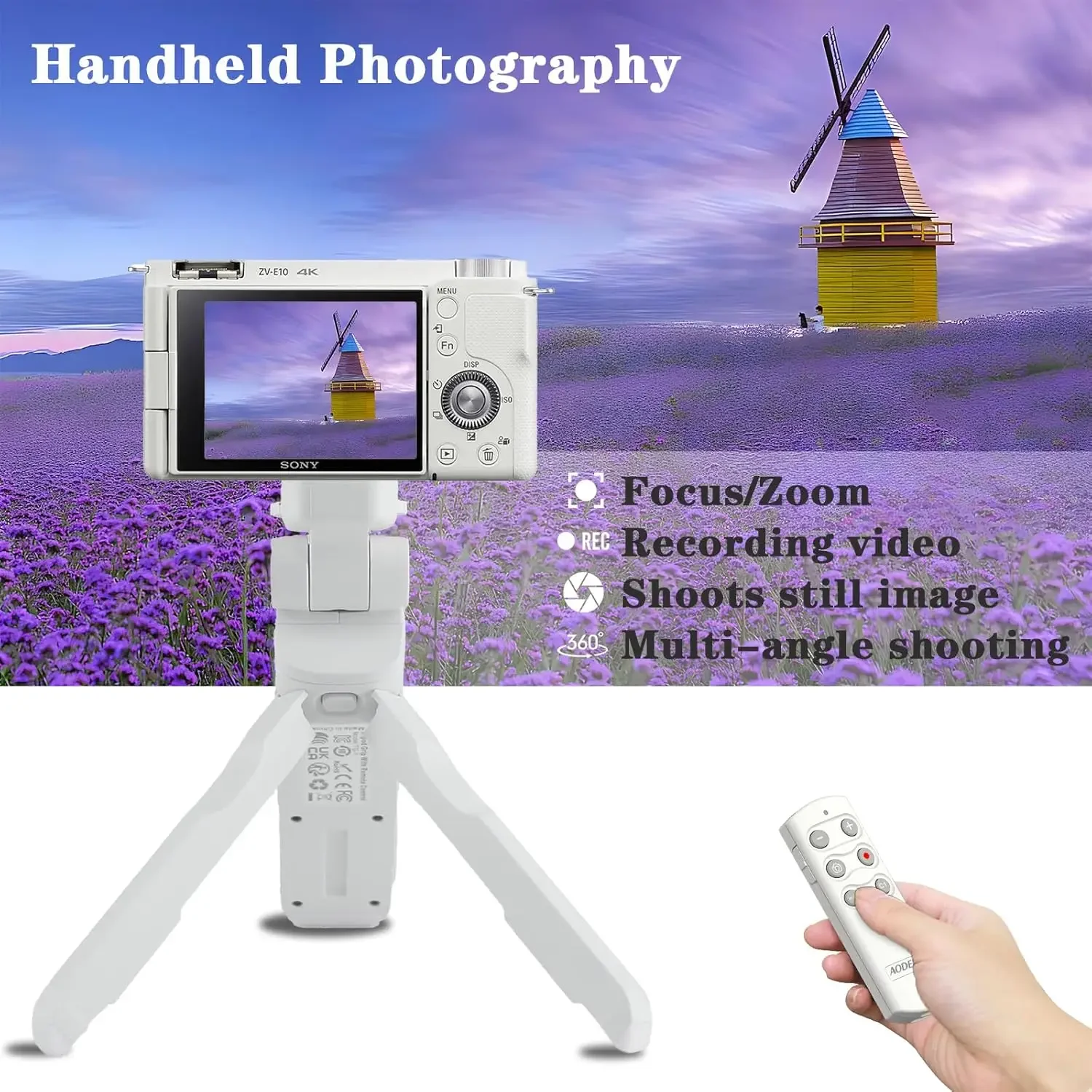 Sony Rx100 Tripod Sony Camera Shooting Grip Remote Control Tripod