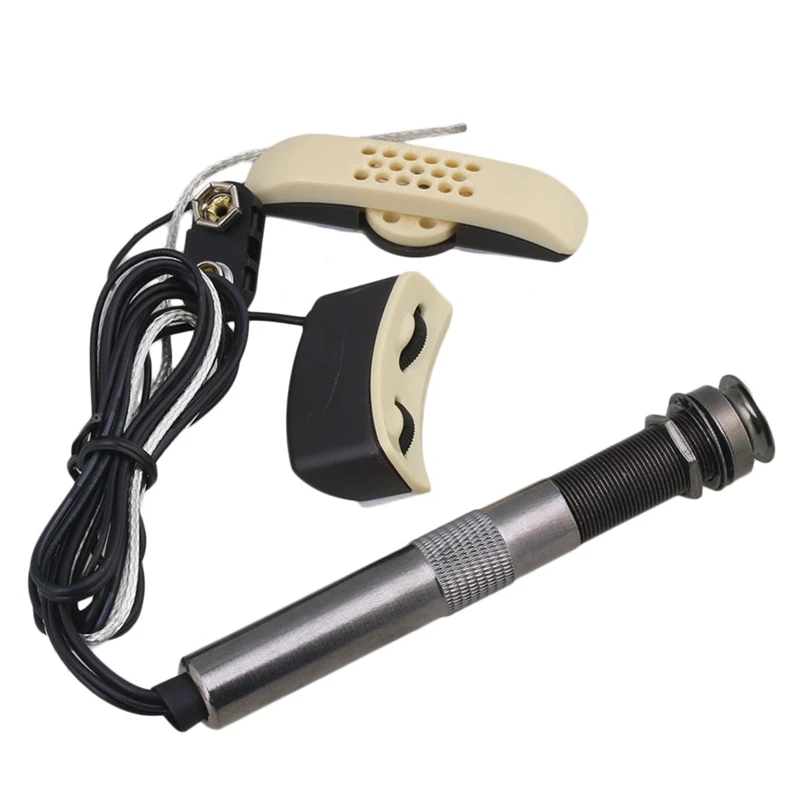 Guitar Microphone Pickup Multicolor Adjustable Microphone Sound Hole Pickup For Classical Guitar