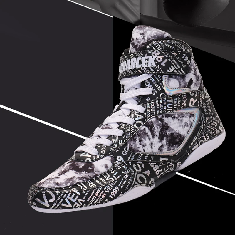 Men Wrestling Shoes Professional Fighting Women Lightweight Outdoor Boxing Boots Equipment Training Anti Slip Wrestling Boots