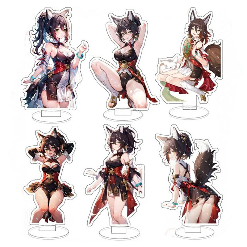 

Anime Honkai Star Rail Tingyun Two Dimensional Jewelry Acrylic Table Ornaments New Collection Schoolboy Surprise Birthday Gifts