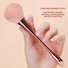 Rose Gold Professional Makeup Brush Set Large Soft Hair Powder Blush Contour Brush Non Shedding Loose Powder Face Cosmetic Tool