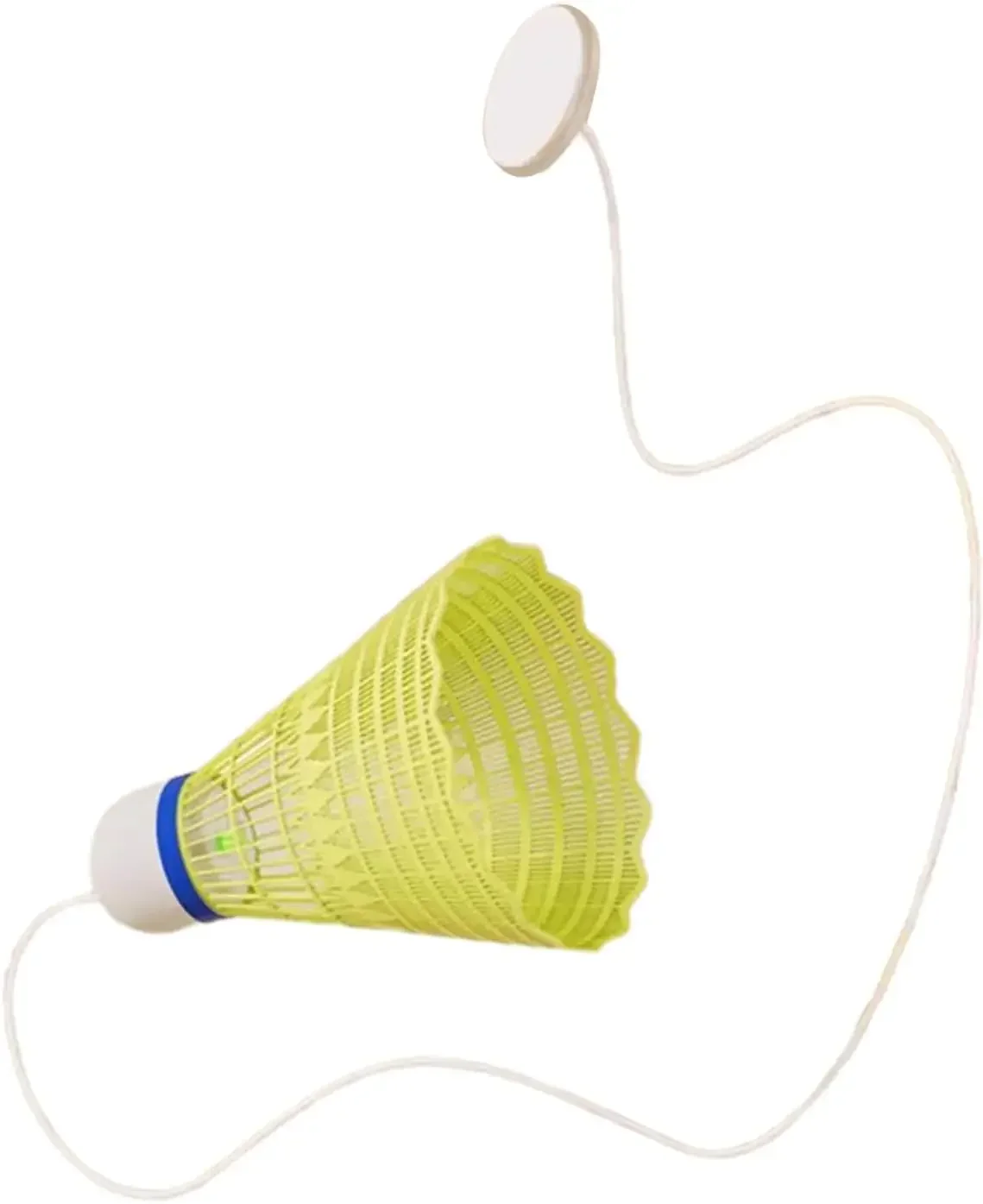 Glowing Badminton Trainer Practice Robot Training Shuttlecock Stretch Self-Study Professional Rebounds Device Elastic