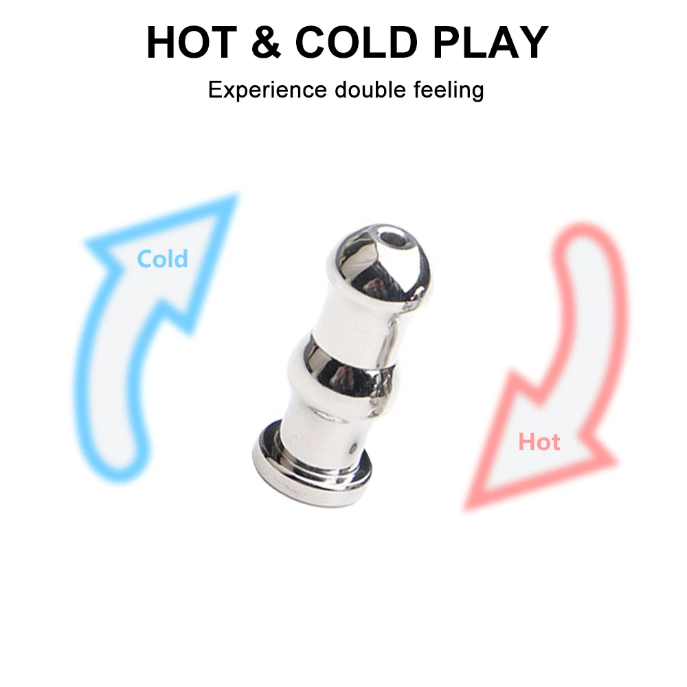 Male Urethral Dilator Stainless Steel Urethral Catheter Penis Plug Sounding Horse Eye Stimulation Adult Product Sex Toys for Men