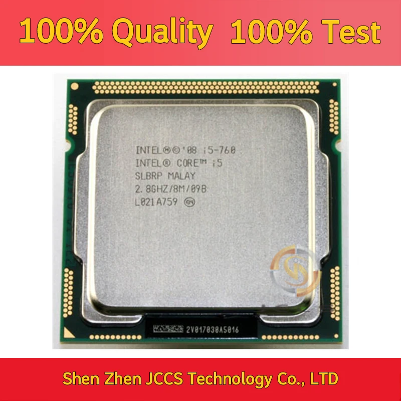 Processore Core I5 760 Usato 2.80 Ghz 8M Cache Slbrp Lga1156 Socket 1156 Cpu