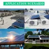 WIFI Wholesale Smart Solar AC 12000btu 1ton 1.5p Solar Spilt ACDC Hybrid Air Conditioner with Pansonic Compressor for Home 5