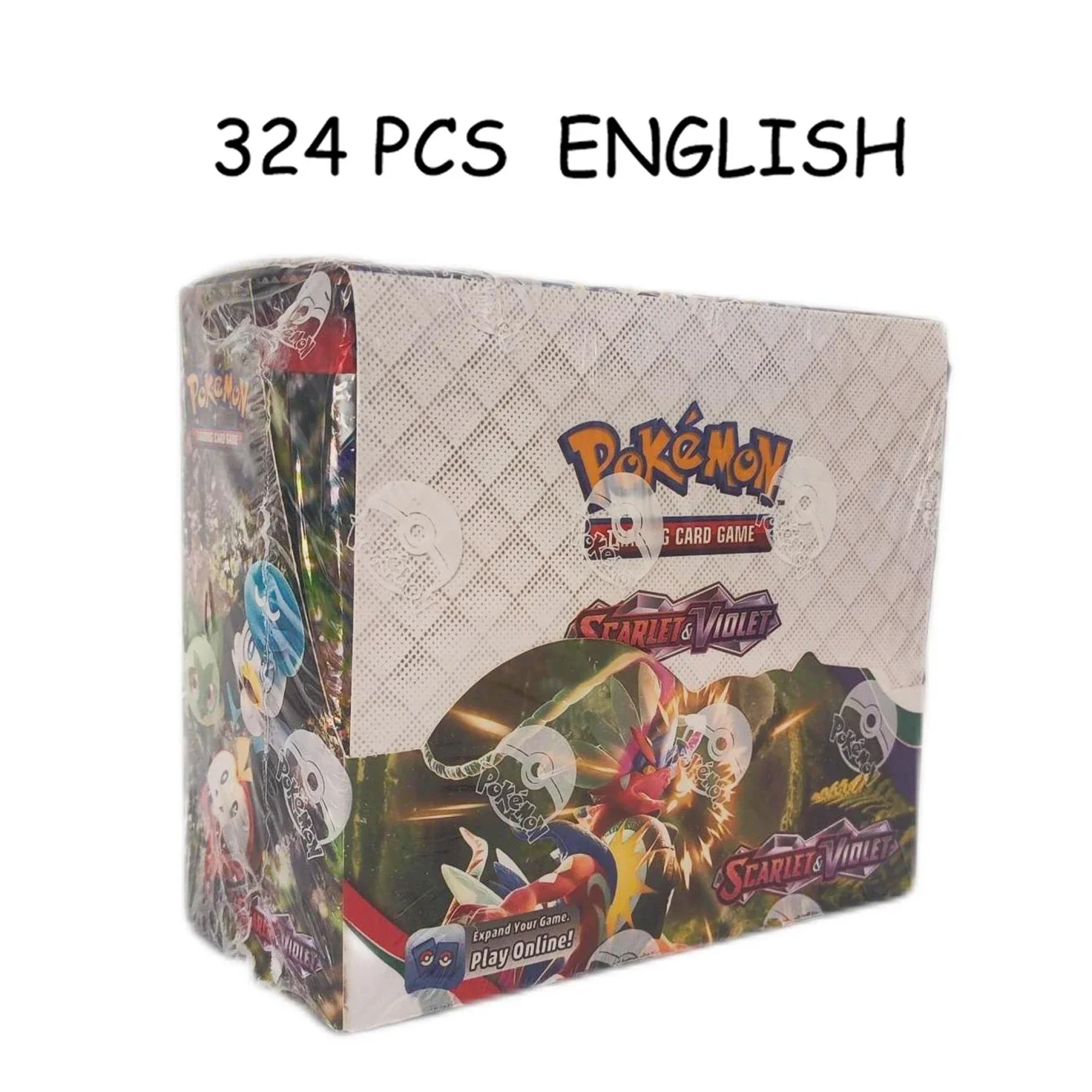 thumbnail image 1 of Card TCG: 324Pcs Evolutions Scarlet Violet Brilliant Stars Booster Box Cards 36 Pack Box Collectible Cards Toys, 1 of 5