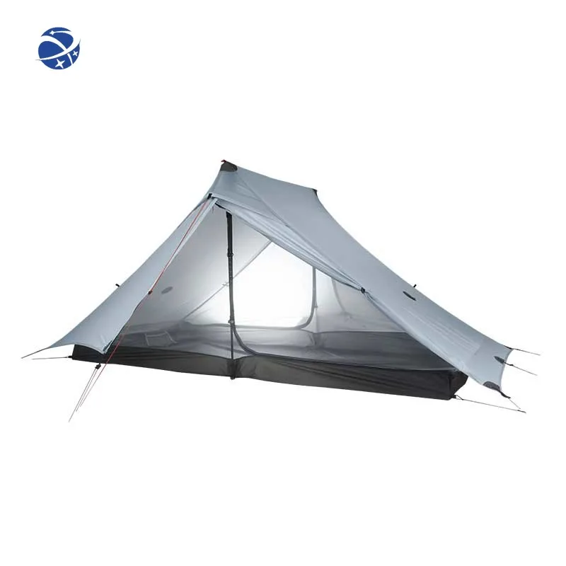 

Yun Yi 3F GEAR Lanshan 2 Pro Ultralight Tent 2 Person 3-4 Seasons Outdoor Camping Professional 20D Silnylon Rodless Tent