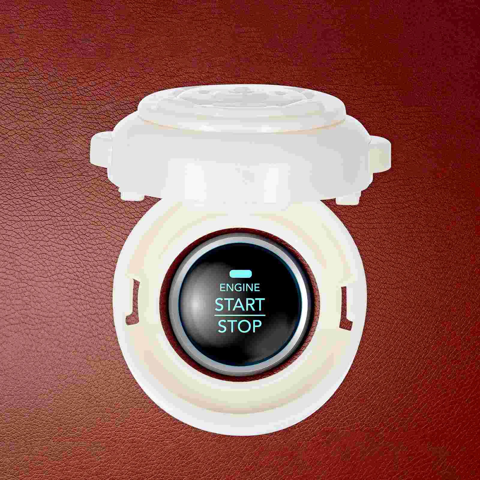 4 Guards Start Button Protection Cover Child Safety Cover Safety Pressing Device for Stove Washing Machine Car Computer White images - 6
