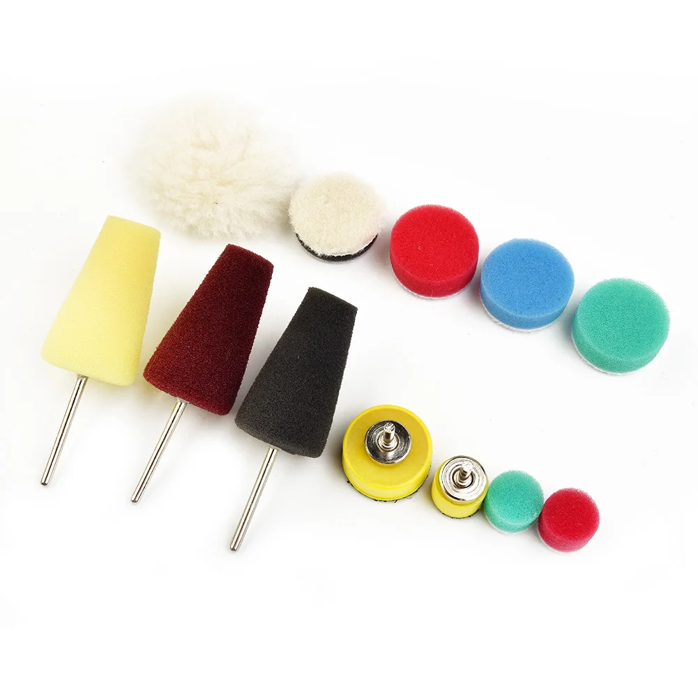 

Reusable Buffing Sponge Washable Wheel Car Care Cleaning Detail Polishing 0.5-1' 13x Auto Automotive Practical