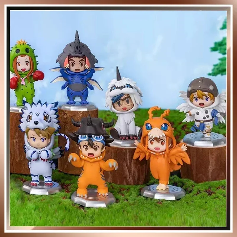 Mystery Box Toptoy Digital Monster Figures Doll Clothing Series Second Roundsurprise Blind Box Trend Toys Girl Fashion Gift