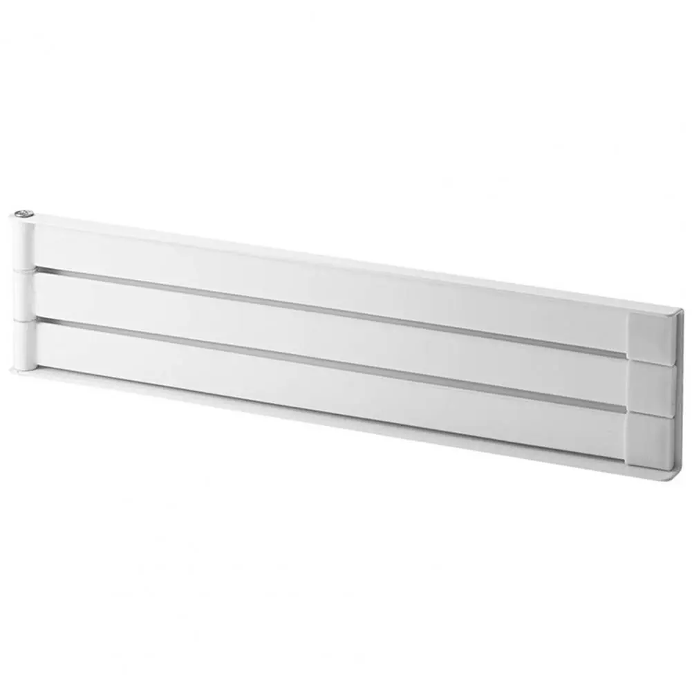Rotating Towel Bar Wall Towel Rack Wall Mounted Magnetic Rail Multifunctional Drying Rack for Bathroom Kitchen Prevents