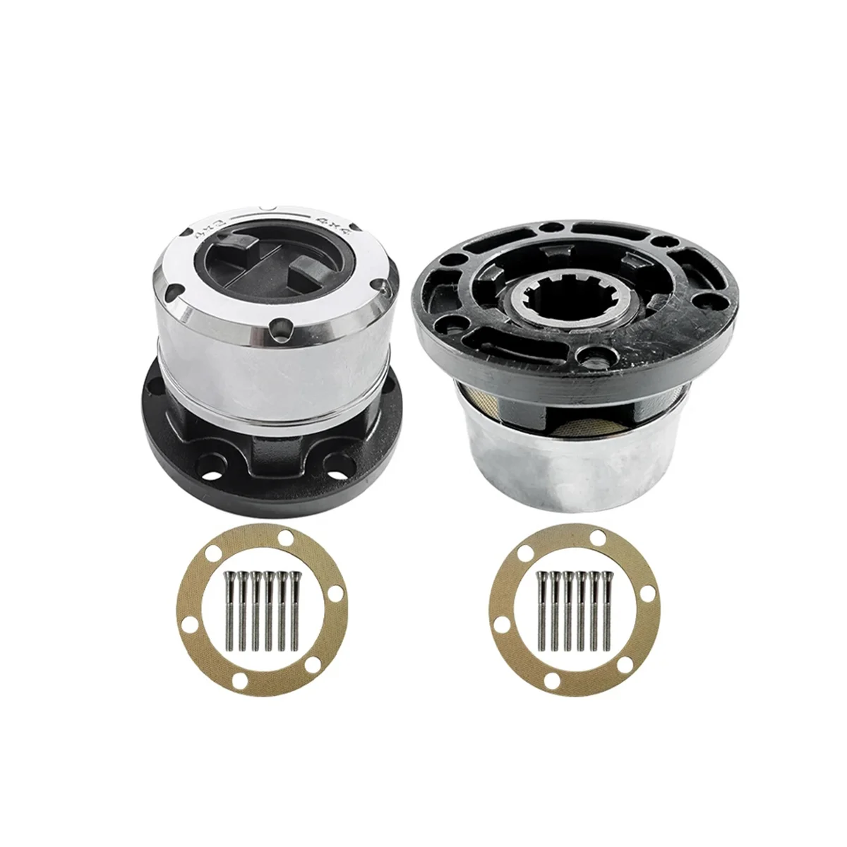 

Front Wheel Clutch Studs for Jeep Beijing UAZ GAZ 1961-2023 AVM410 Manual Free Wheeling Locking Hubs 6 Stud Holes Black