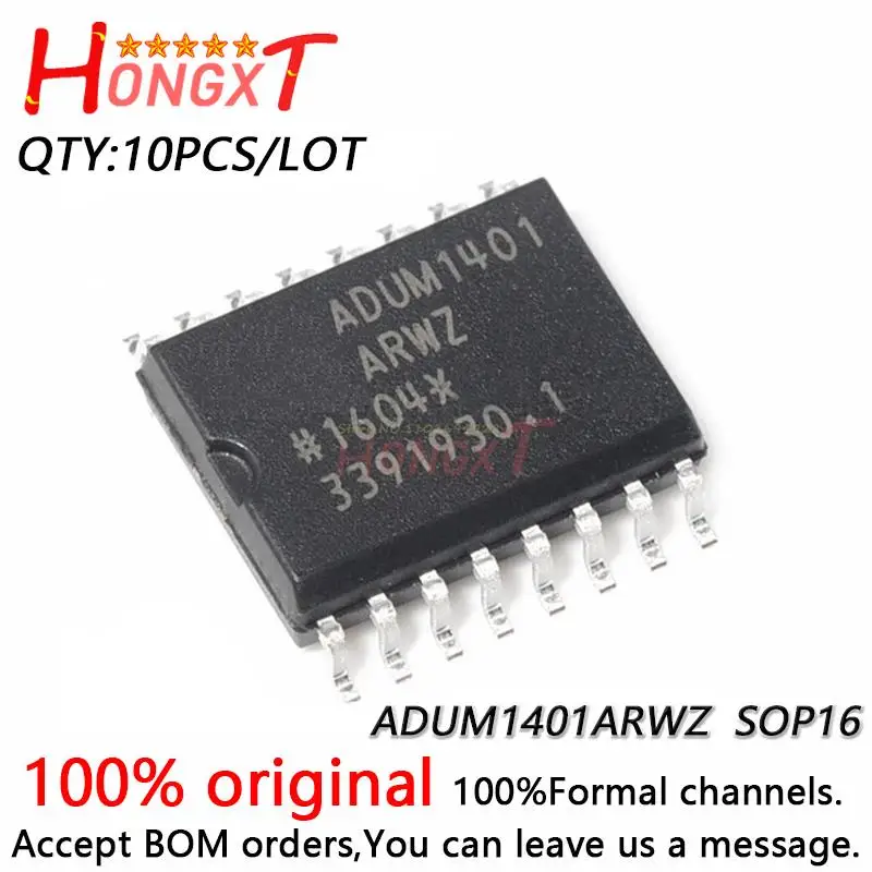 

10 шт., новинка 100%, ADUM1401ARWZ ADUM1401BRWZ ADUM1401CRWZ ADUM1401 ARWZ BRWZ CRWZ SOP-16.