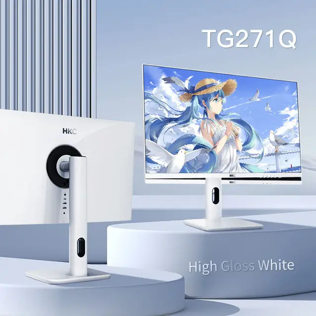 Hkc tg271qゲーミングモニター,27インチ,2k170hz, ips,狭い境界線 