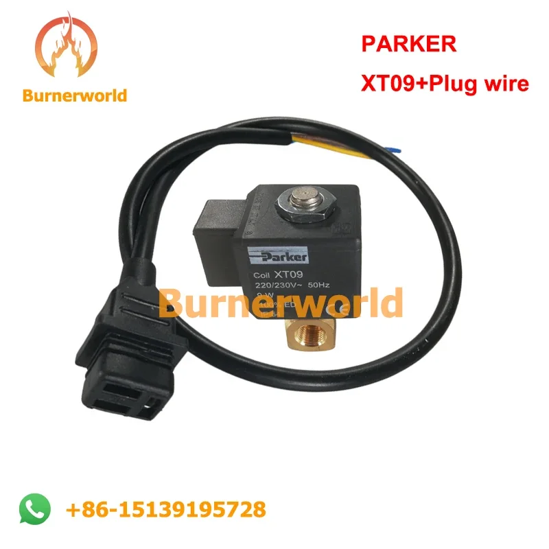 Parker Solenoid Valve and Plug Wire VE131IN-XT09 Methanol Diesel Solenoid Valve Coil PARKER Plug Wire