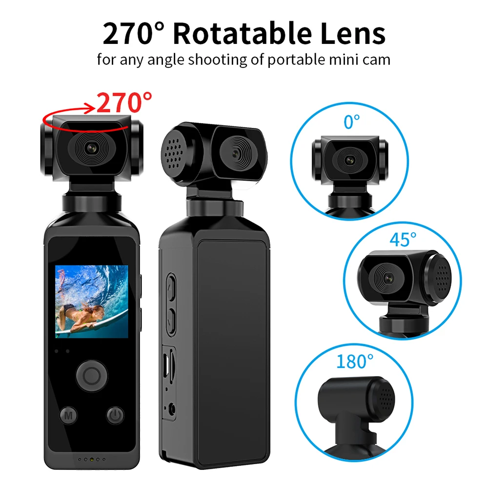 270 ȸ ̴ ķڴ, 1080P 4K  HD ī޶, ߿  DV,  ̽ ,   ķڴ ȭ