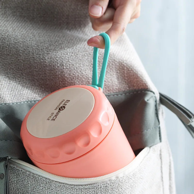 Food Thermal Jar Insulated Soup Cup Thermos Containers Stainless Steel thermal lunch box Keep Hot for School Children 430ml