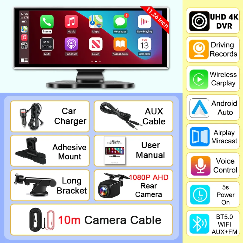 S*U様 11.3インチ 4K Car play .android Auto デ S*U様 11.3インチ 4K Car play .android Auto デ - メルカリ